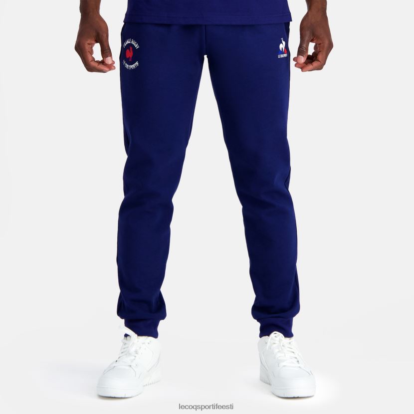 ee Le Coq Sportif Riietus mehed püksid - prantsusmaa ragbi sinine sinine TT862D87