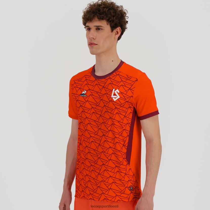 ee Le Coq Sportif Riietus mehed jersey oranž oranž TT862D479