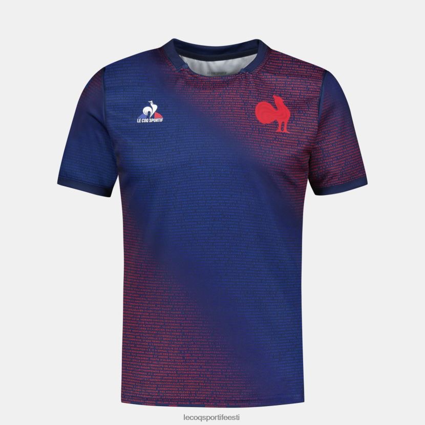 ee Le Coq Sportif Riietus mehed mängueelne särk - xv de france sinine sinine TT862D173