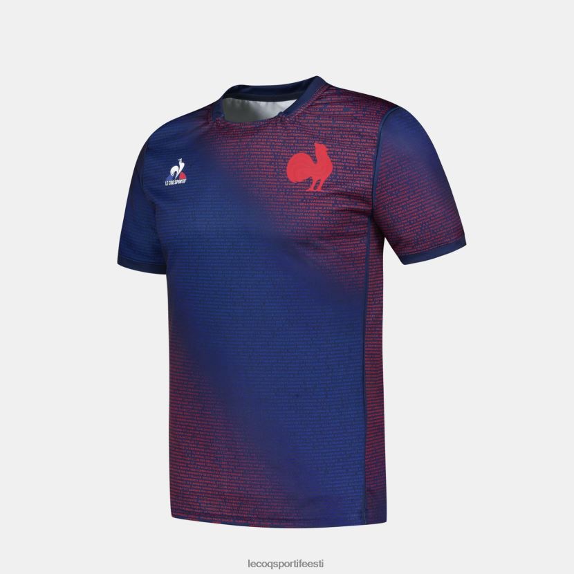 ee Le Coq Sportif Riietus mehed mängueelne särk - xv de france sinine sinine TT862D173