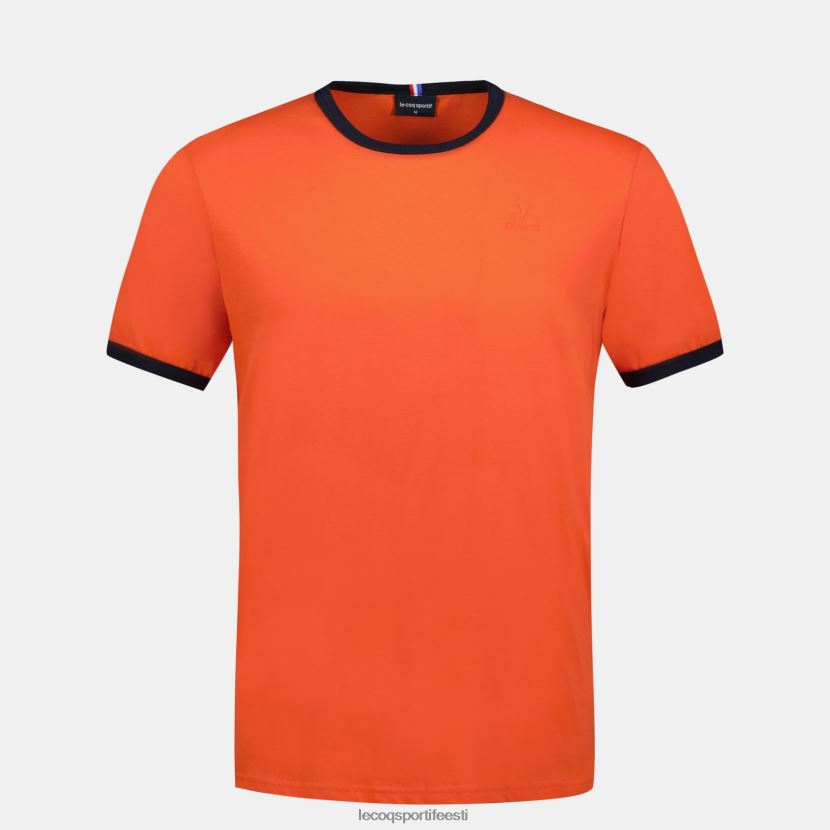 ee Le Coq Sportif Riietus mehed mood oranž T-särk oranž TT862D151