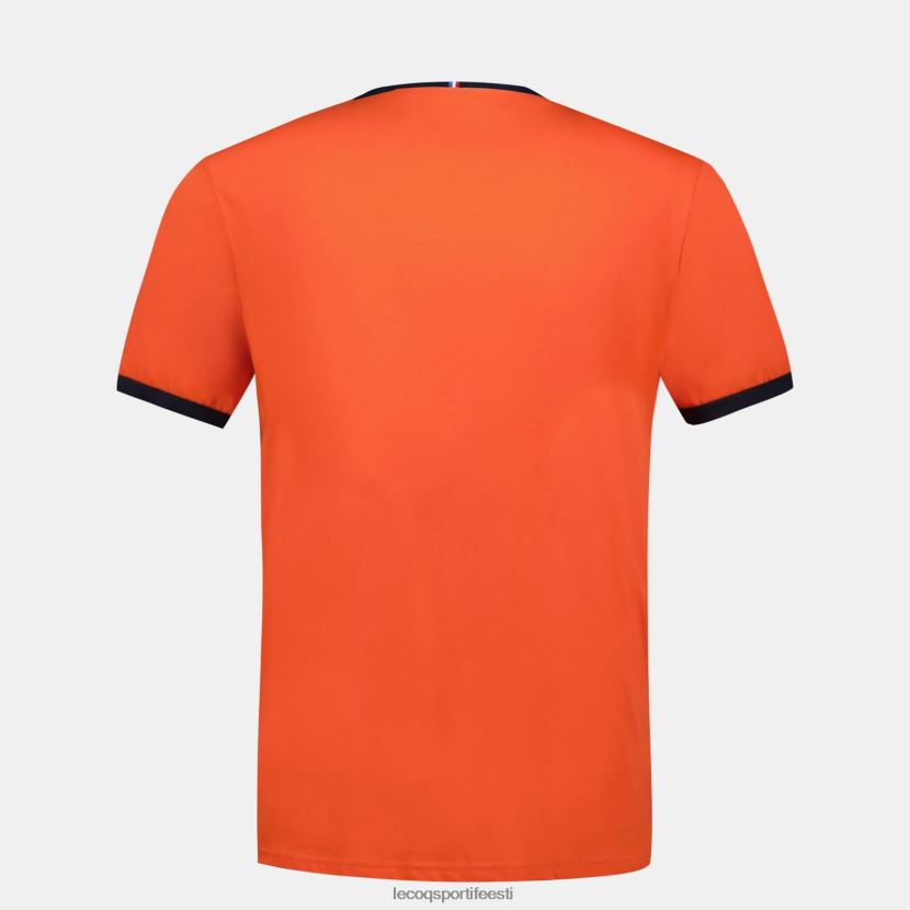 ee Le Coq Sportif Riietus mehed mood oranž T-särk oranž TT862D151