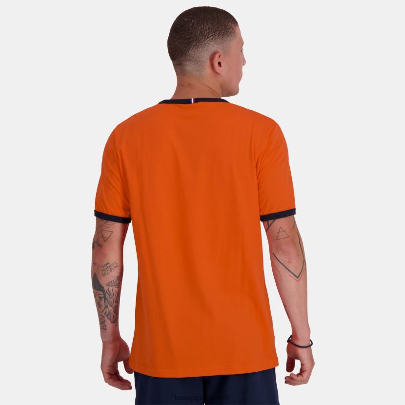 ee Le Coq Sportif Riietus mehed mood oranž T-särk oranž TT862D151