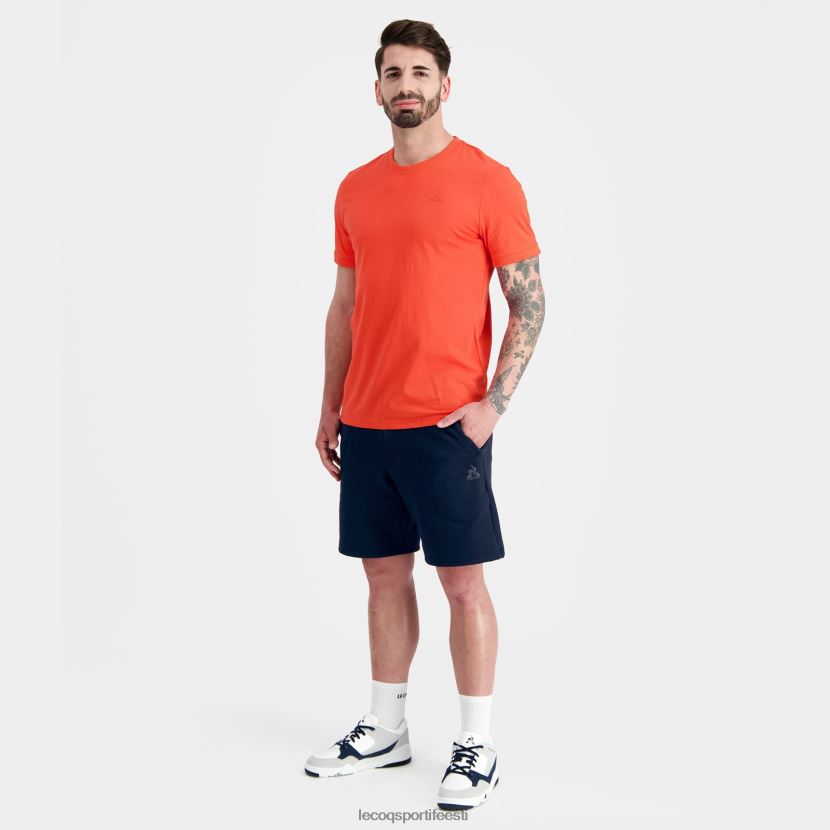 ee Le Coq Sportif Riietus mehed mood oranž T-särk oranž TT862D152