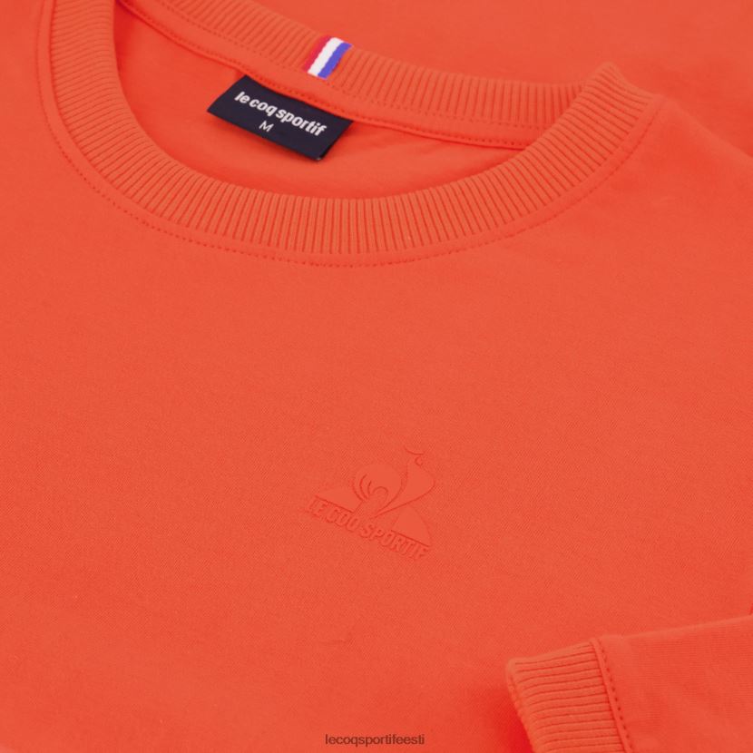 ee Le Coq Sportif Riietus mehed mood oranž T-särk oranž TT862D152