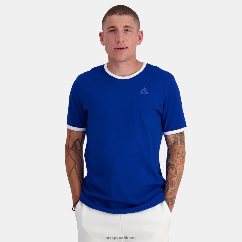 ee Le Coq Sportif Riietus mehed mood t-särk sinine sinine TT862D139