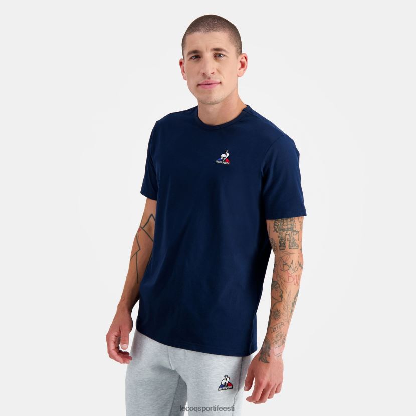 ee Le Coq Sportif Riietus mehed mood t-särk sinine sinine TT862D140
