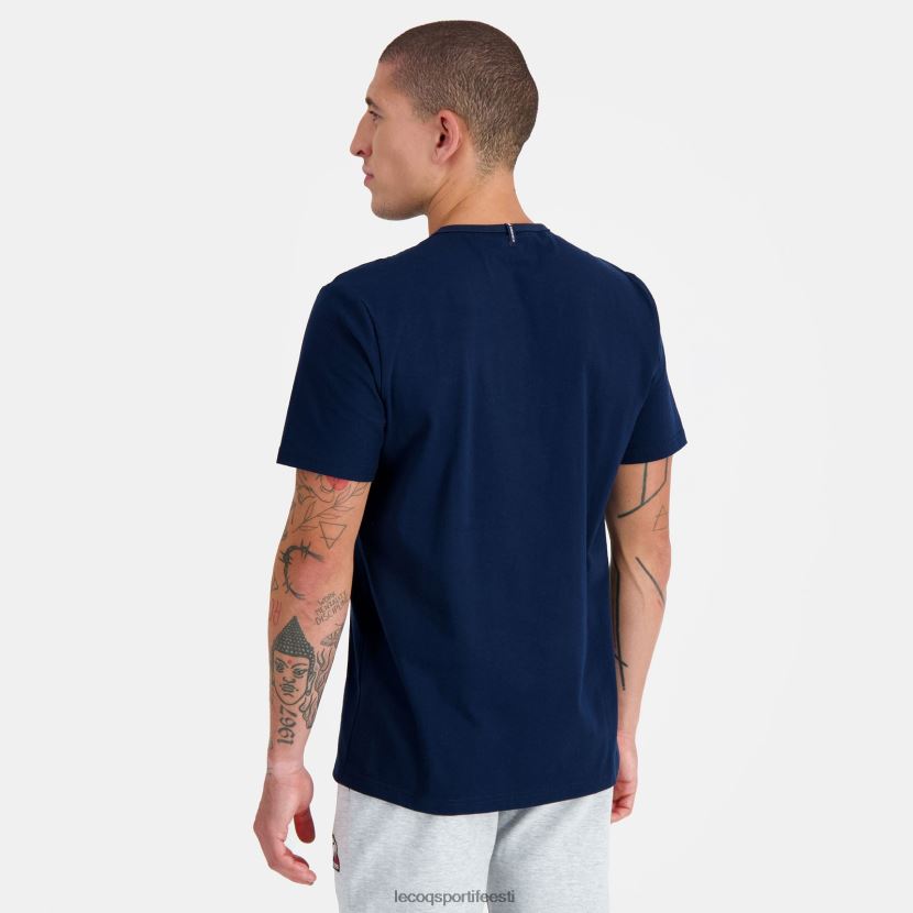 ee Le Coq Sportif Riietus mehed mood t-särk sinine sinine TT862D140