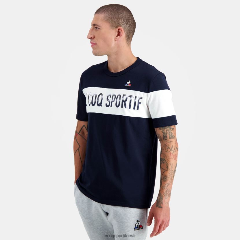 ee Le Coq Sportif Riietus mehed mood t-särk sinine sinine TT862D142