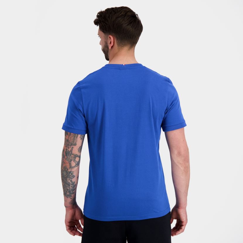 ee Le Coq Sportif Riietus mehed mood t-särk sinine sinine TT862D144