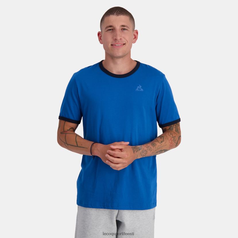 ee Le Coq Sportif Riietus mehed mood t-särk sinine sinine TT862D145