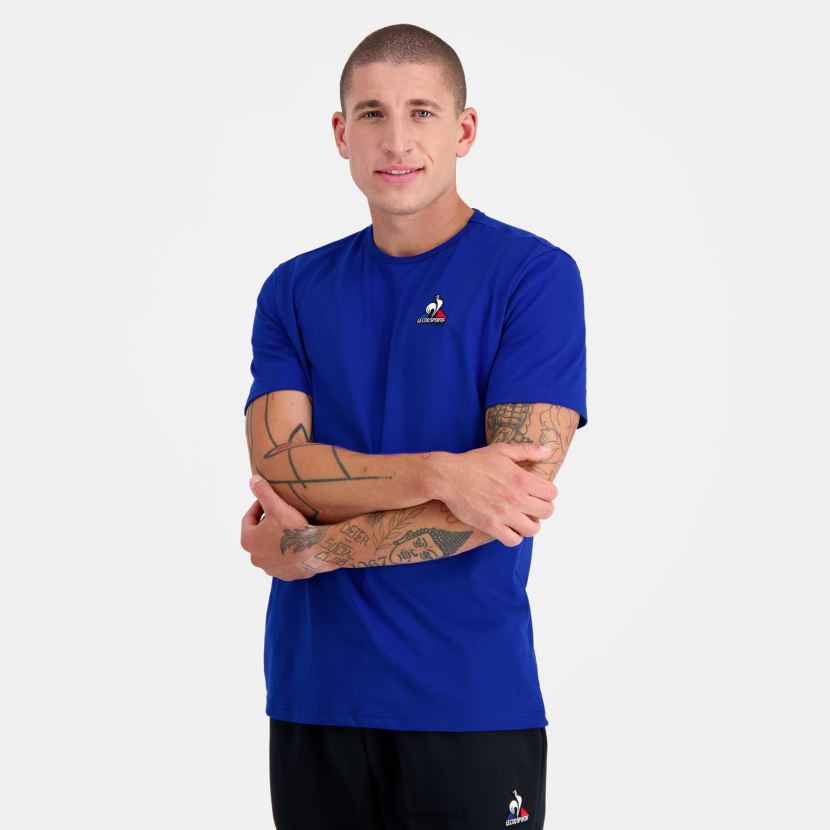 ee Le Coq Sportif Riietus mehed mood t-särk sinine sinine TT862D178