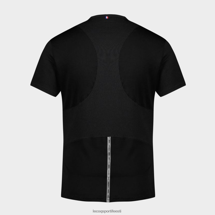 ee Le Coq Sportif Riietus mehed moodne t-särk must must TT862D174