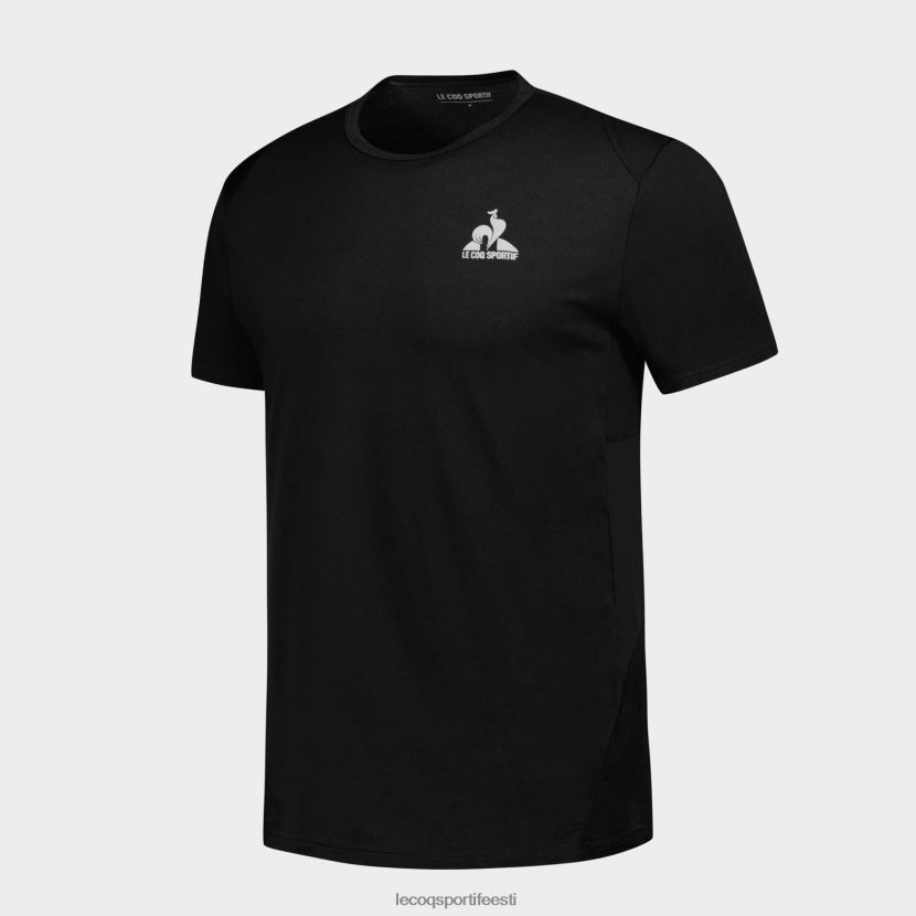 ee Le Coq Sportif Riietus mehed moodne t-särk must must TT862D174