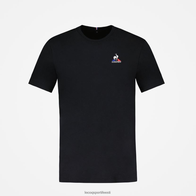 ee Le Coq Sportif Riietus mehed moodne t-särk must must TT862D181