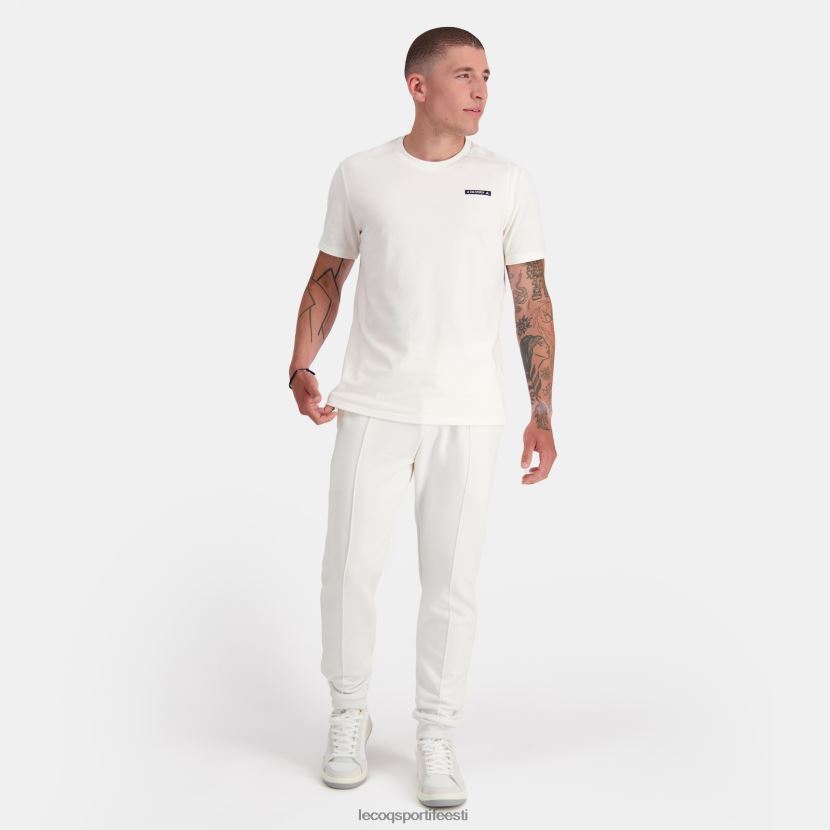 ee Le Coq Sportif Riietus mehed moodne t-särk valge valge TT862D146