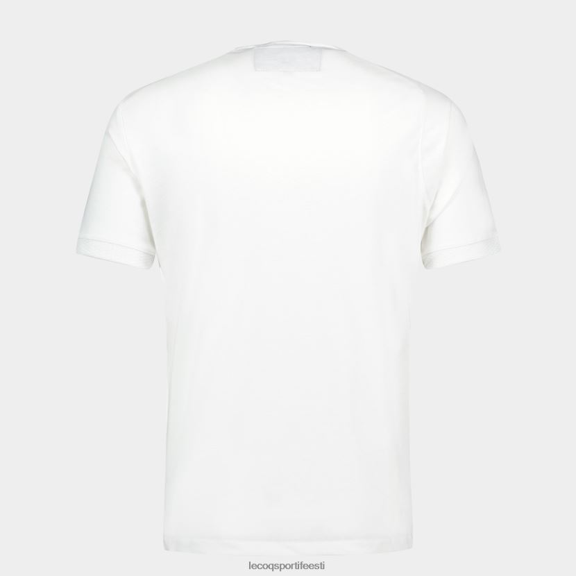 ee Le Coq Sportif Riietus mehed moodne t-särk valge valge TT862D147