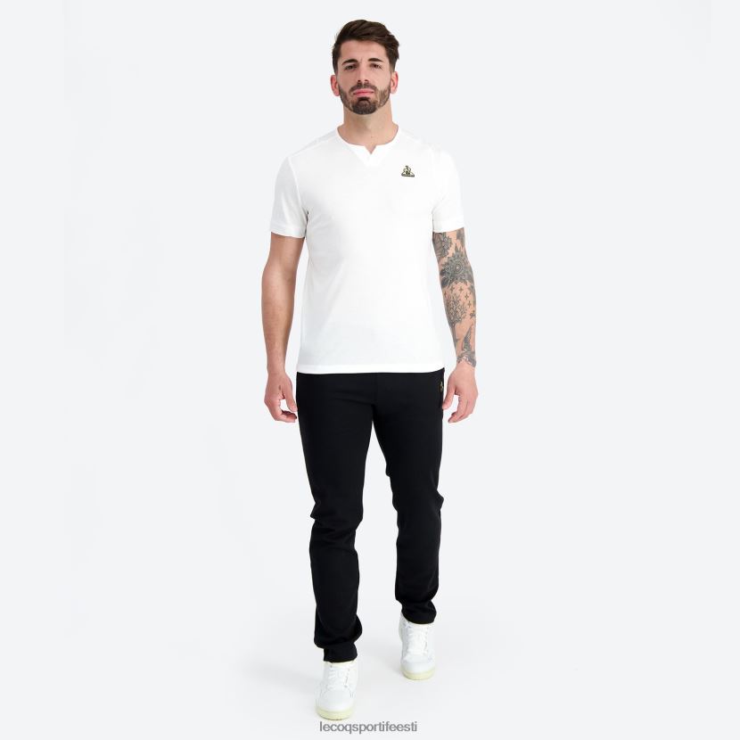 ee Le Coq Sportif Riietus mehed moodne t-särk valge valge TT862D147