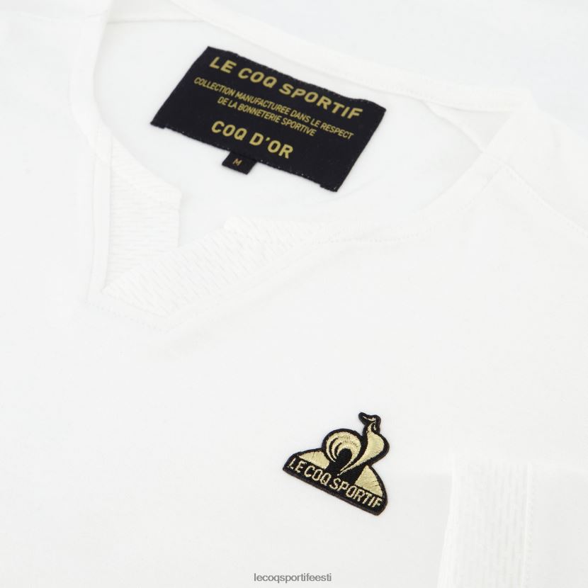 ee Le Coq Sportif Riietus mehed moodne t-särk valge valge TT862D147