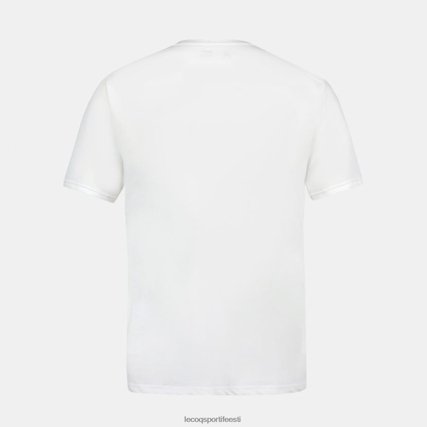 ee Le Coq Sportif Riietus mehed moodne t-särk valge valge TT862D148