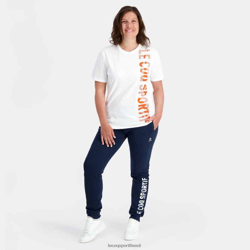 ee Le Coq Sportif Riietus mehed moodne t-särk valge valge TT862D162