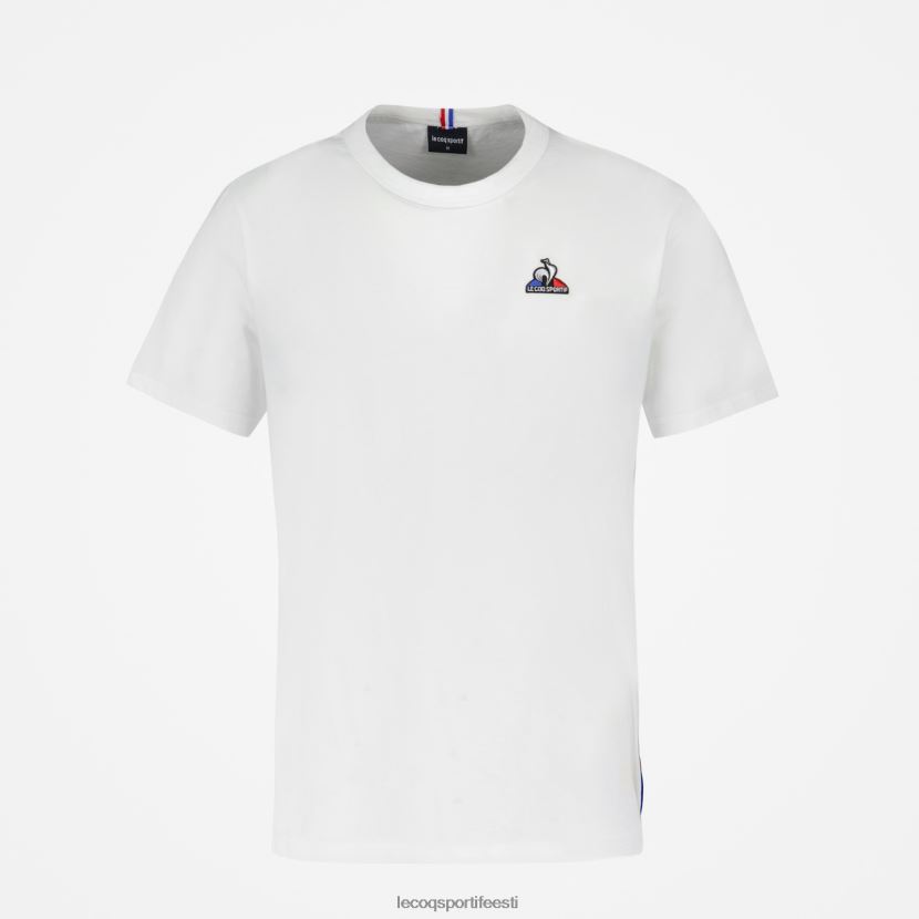 ee Le Coq Sportif Riietus mehed moodne t-särk valge valge TT862D170