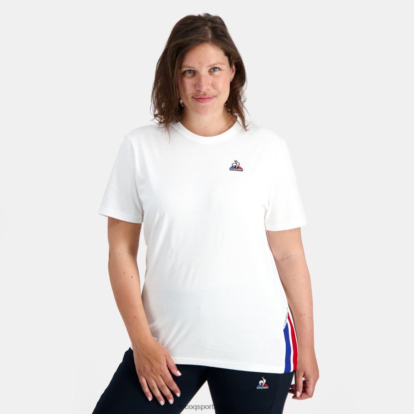 ee Le Coq Sportif Riietus mehed moodne t-särk valge valge TT862D170