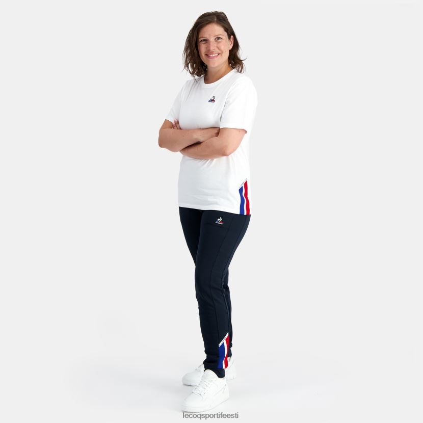 ee Le Coq Sportif Riietus mehed moodne t-särk valge valge TT862D170