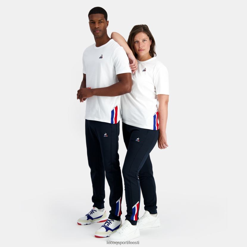 ee Le Coq Sportif Riietus mehed moodne t-särk valge valge TT862D170