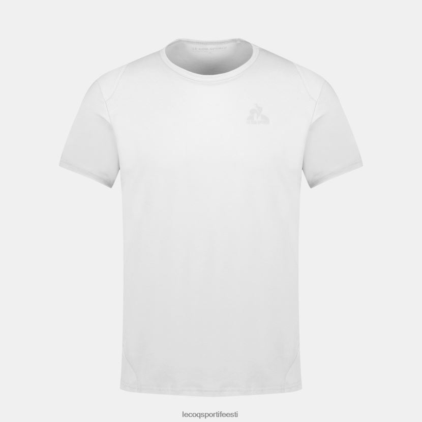 ee Le Coq Sportif Riietus mehed moodne t-särk valge valge TT862D176