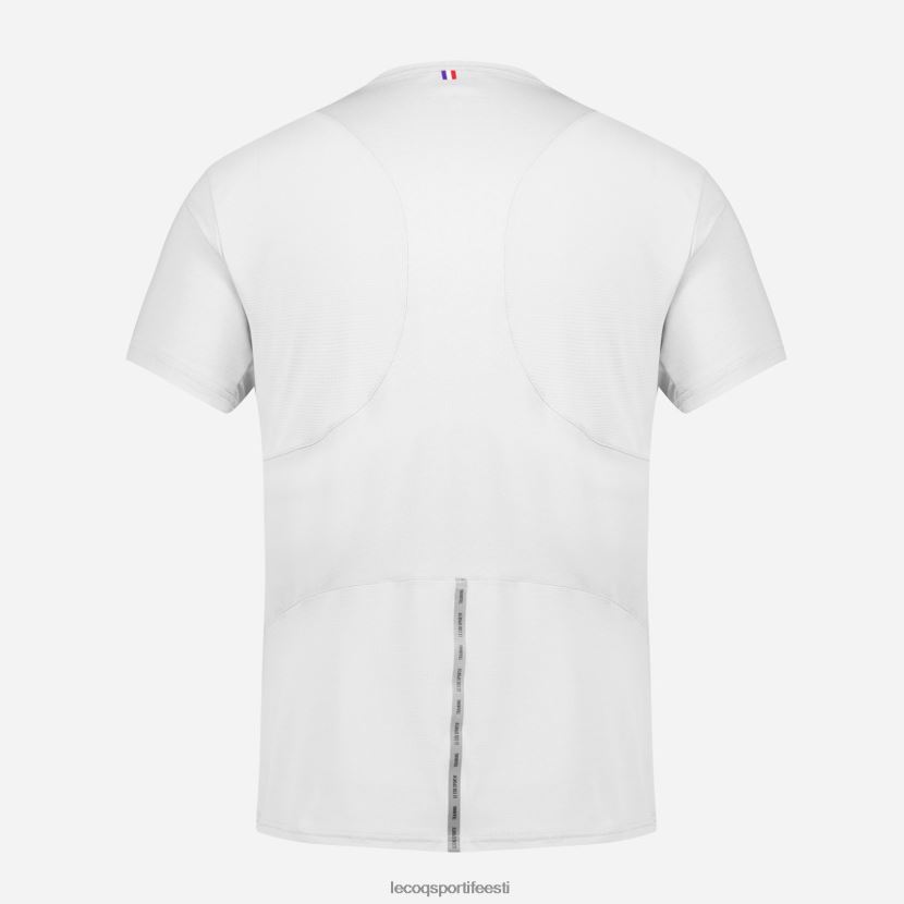ee Le Coq Sportif Riietus mehed moodne t-särk valge valge TT862D176