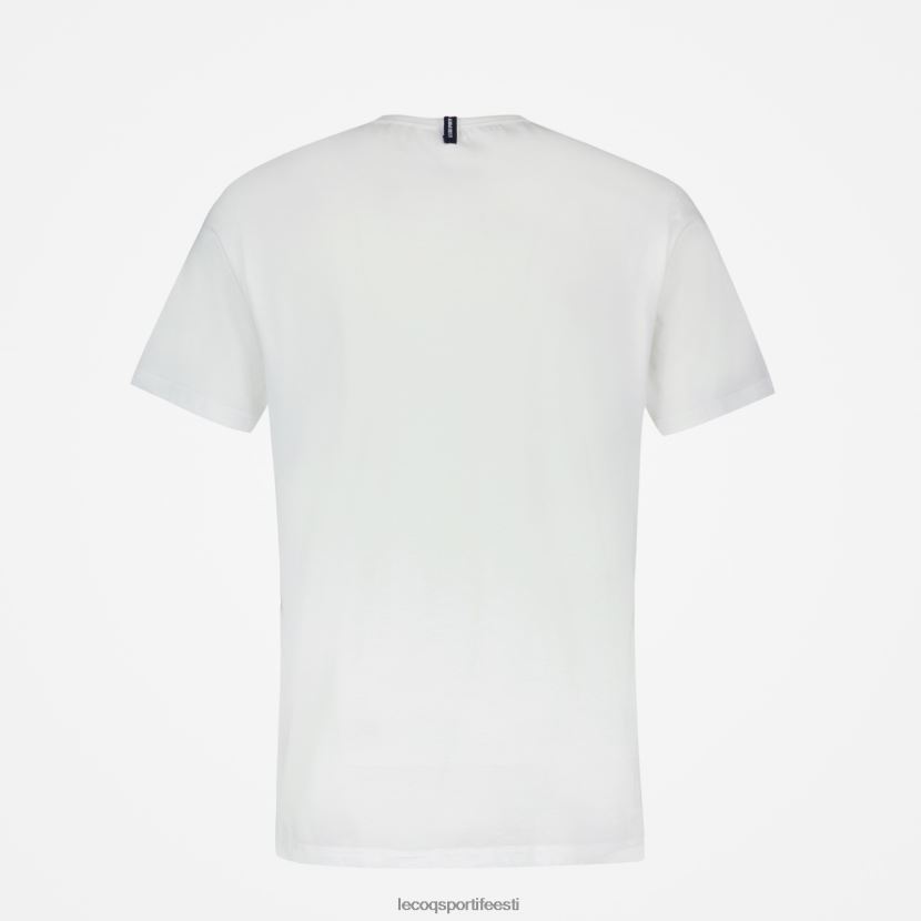ee Le Coq Sportif Riietus mehed moodne t-särk valge valge TT862D180