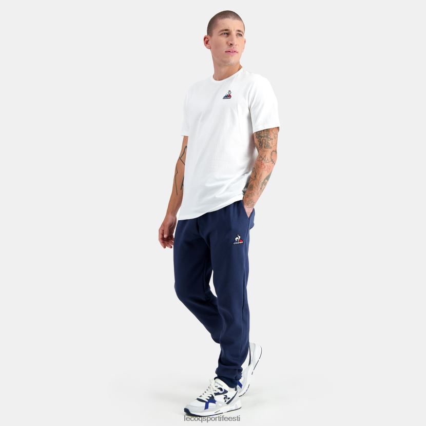 ee Le Coq Sportif Riietus mehed moodne t-särk valge valge TT862D180