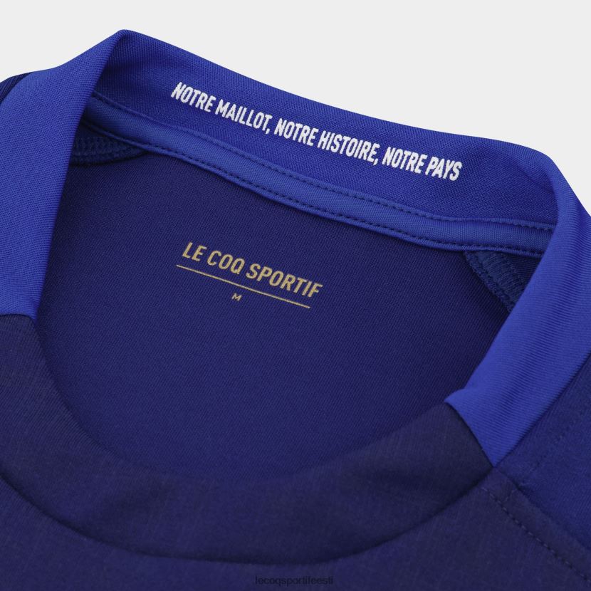 ee Le Coq Sportif Riietus mehed replica jersey xv de france – ragbi maailmameistrivõistlused 2023 sinine sinine TT862D692