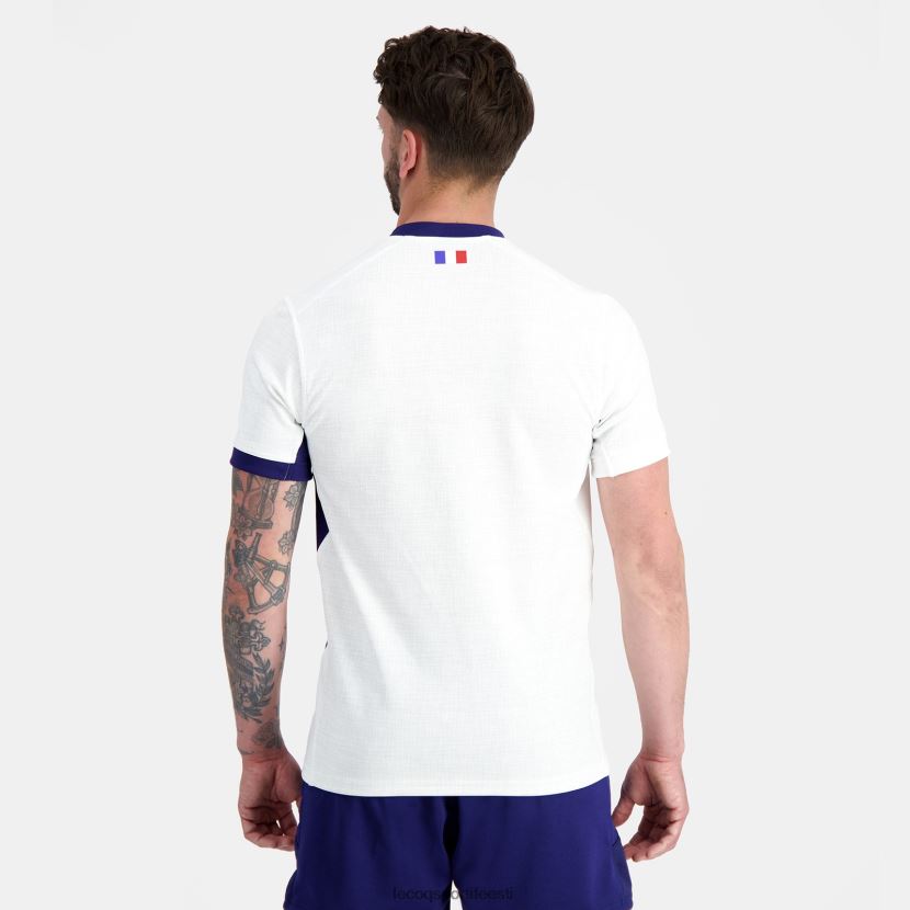 ee Le Coq Sportif Riietus mehed replica jersey xv de france – ragbi maailmameistrivõistlused 2023 valge valge TT862D693