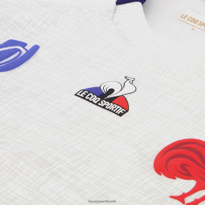 ee Le Coq Sportif Riietus mehed replica jersey xv de france – ragbi maailmameistrivõistlused 2023 valge valge TT862D693