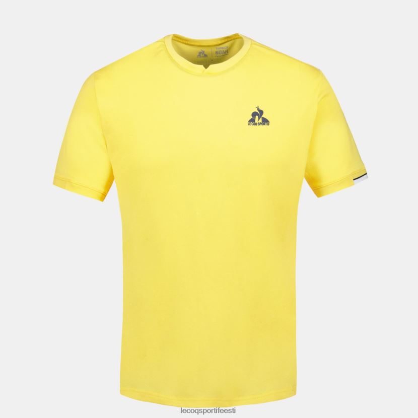 ee Le Coq Sportif Riietus mehed t-särk kollane kollane TT862D211