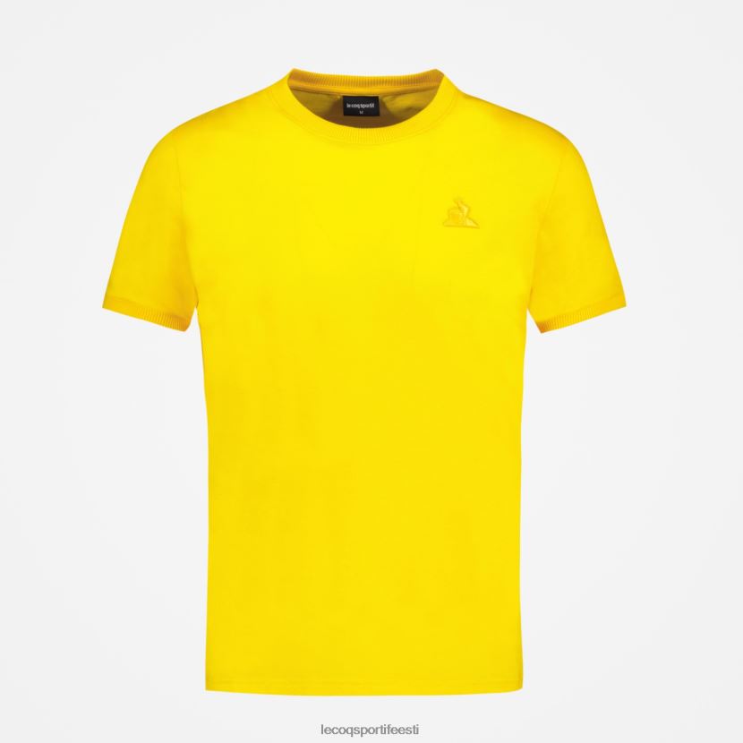 ee Le Coq Sportif Riietus mehed t-särk kollane kollane TT862D465