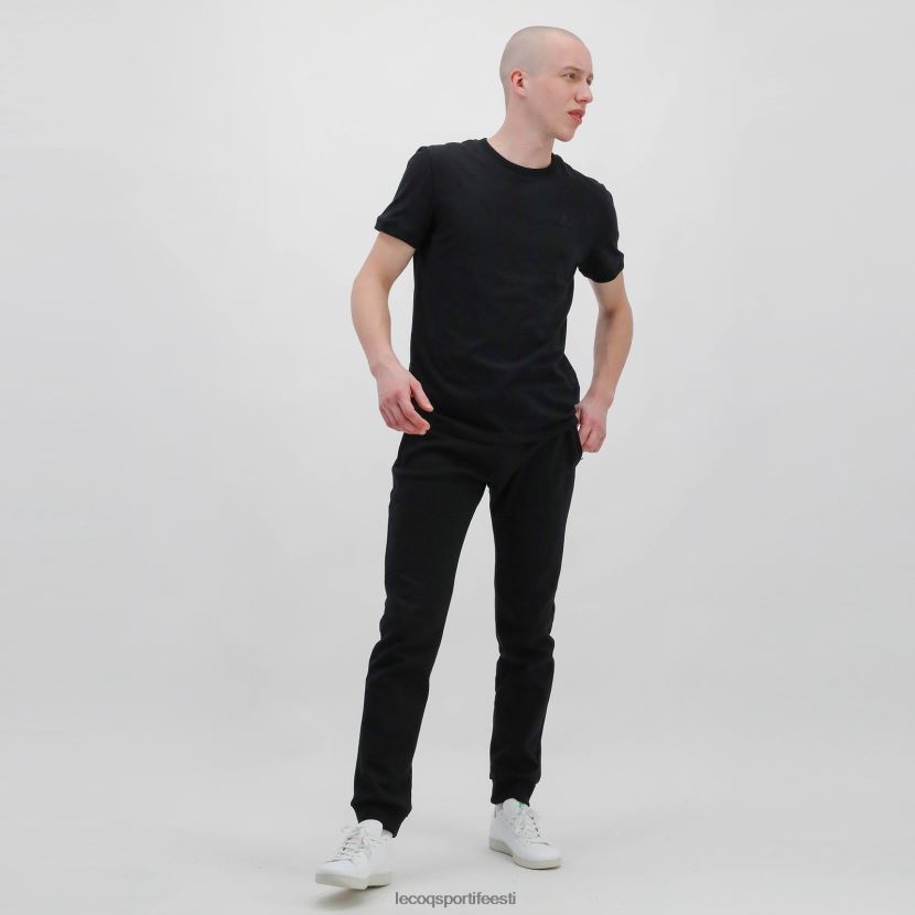 ee Le Coq Sportif Riietus mehed t-särk must must TT862D195