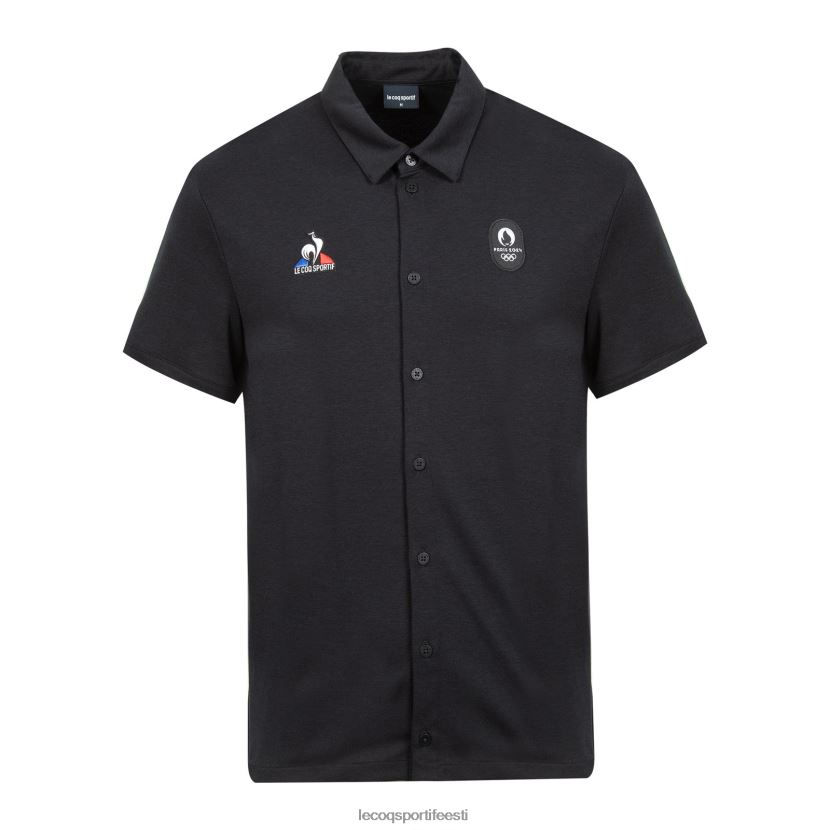 ee Le Coq Sportif Riietus mehed t-särk must must TT862D488