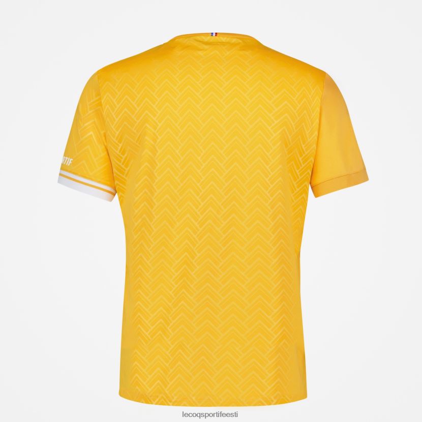 ee Le Coq Sportif Riietus mehed t-särk oranž oranž TT862D478