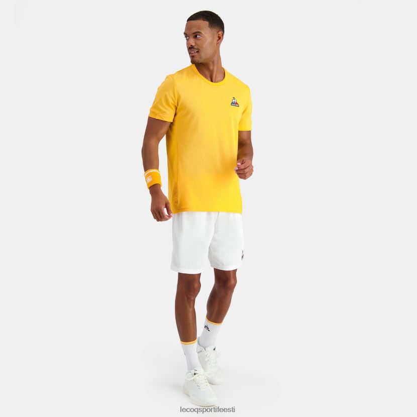 ee Le Coq Sportif Riietus mehed t-särk oranž oranž TT862D478