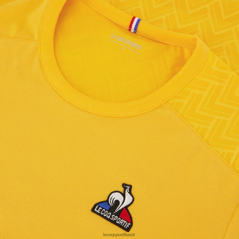 ee Le Coq Sportif Riietus mehed t-särk oranž oranž TT862D478
