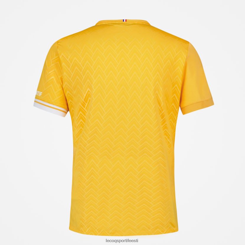 ee Le Coq Sportif Riietus mehed t-särk oranž oranž TT862D483