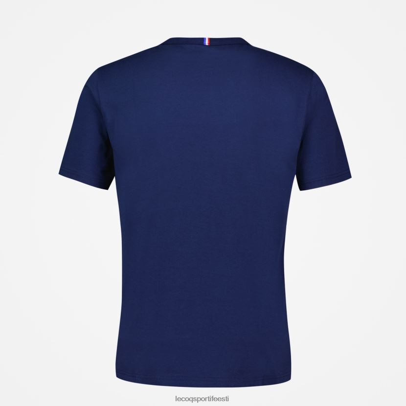 ee Le Coq Sportif Riietus mehed t-särk - prantsusmaa ragbi sinine sinine TT862D172