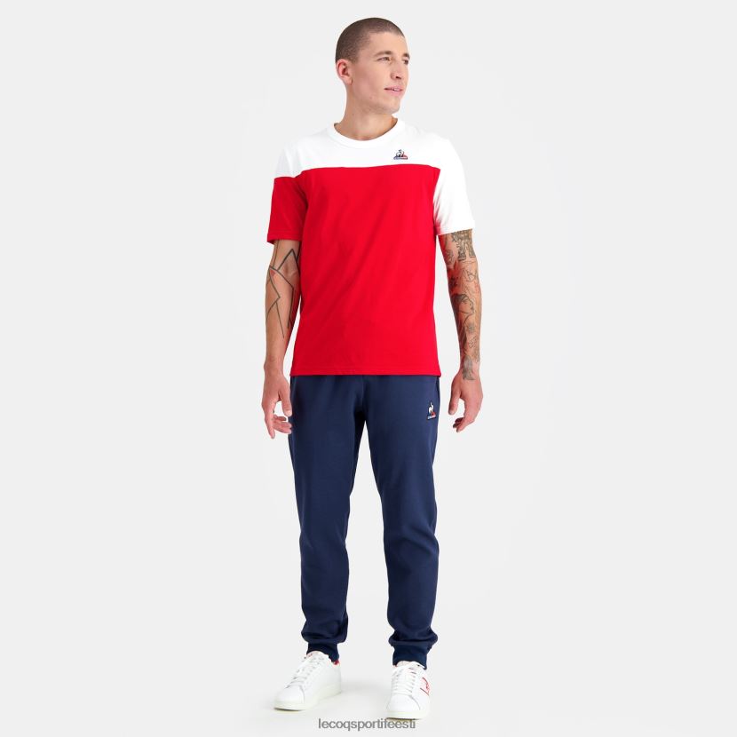 ee Le Coq Sportif Riietus mehed t-särk punane punane TT862D446