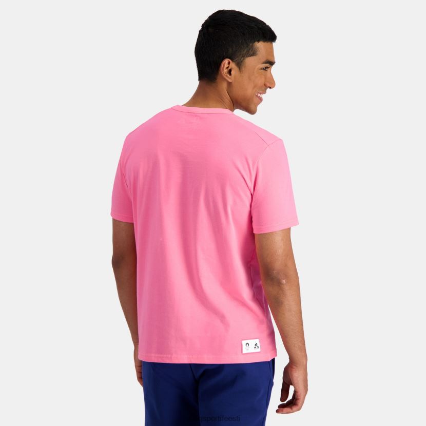 ee Le Coq Sportif Riietus mehed t-särk roosa roosa TT862D204