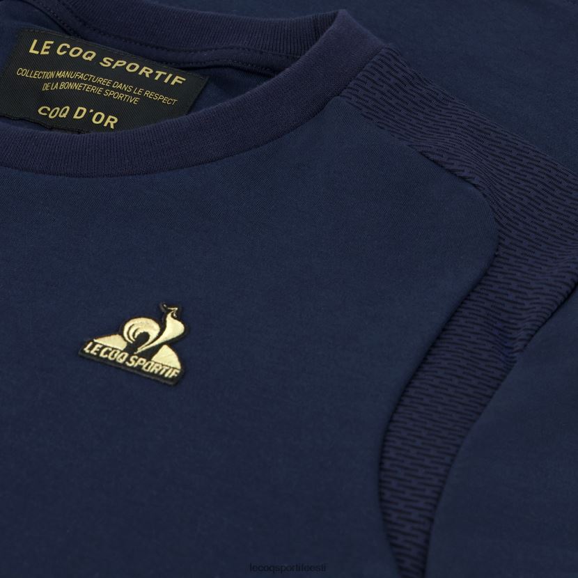 ee Le Coq Sportif Riietus mehed t-särk sinine sinine TT862D183