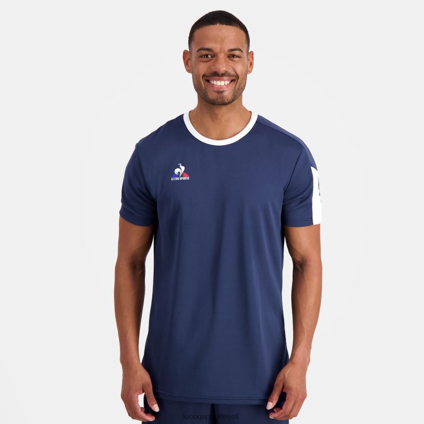 ee Le Coq Sportif Riietus mehed t-särk sinine sinine TT862D187