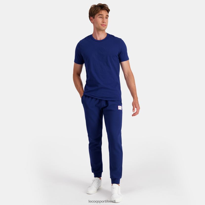ee Le Coq Sportif Riietus mehed t-särk sinine sinine TT862D202